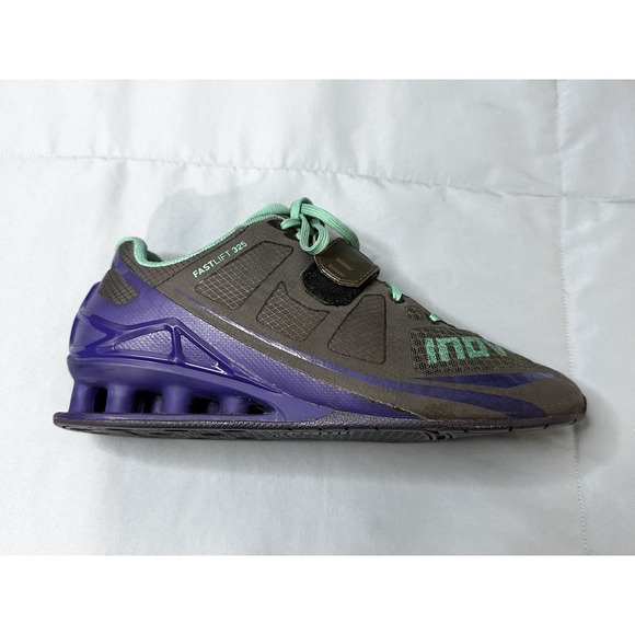 INOV-8 FASTLIFT 325 Weightlifting Shoes W 8.5 Standard Fit Lifters GRAY - Picture 5 of 8